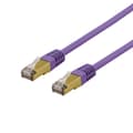Miniatyrbild 1 av 4: S/FTP Cat6a patch cable1.5m 500MHz Deltacertif LSZH purple