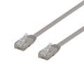 Miniatyrbilde 3 av 3: U/UTP Cat6 patch cable, flat, 1.5m, 250MHz, grey
