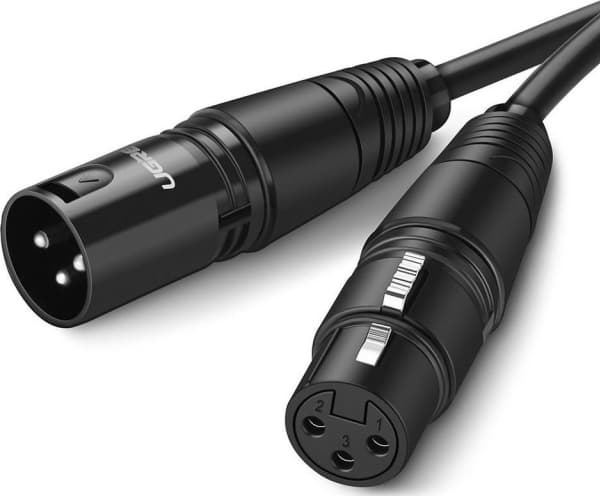 Kabel Ugreen XLR - XLR 10m czarny (20714)