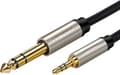 Miniatyrbilde 4 av 4: Ugreen - Lydkabel - stereojakk hann til mini-phone stereo 3.5 mm hann - 2 m - skjermet - grå