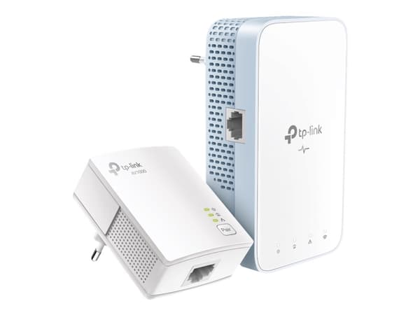 TP-Link TL-WPA7517 KIT V2 Wi-Fi Kit - Strømlinjeadaptersett 1GbE, HomePlug AV (HPAV), HomePlug AV (HPAV) 2.0, IEEE 1901 - Wi-Fi 5 - Dobbeltbånd - veg