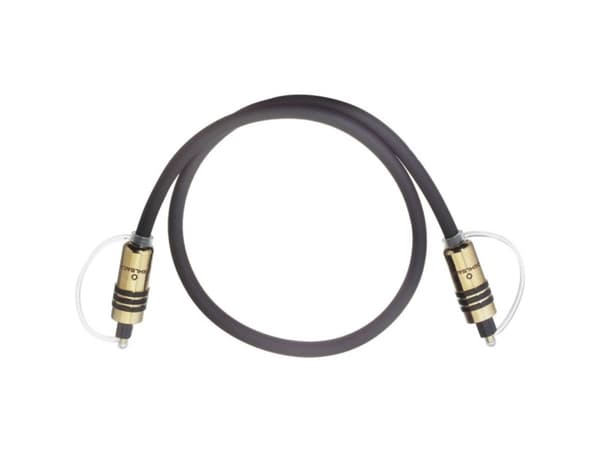 Oehlbach Toslink Digital lyd Tilslutningskabel [1x Toslink-stik (ODT) - 1x Toslink-stik (ODT)] 2.00 m Grå