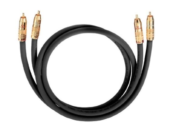 OEHLBACH 1m NF 214 Master Set, Hanstik, 2 x RCA, Hanstik, 1 m, Anthracit