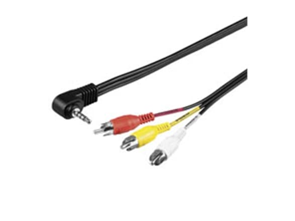 Goobay AVK 199-150 1.5m, 3.5mm, Hankjønn, 3 x RCA, Hankjønn, 1,5 m