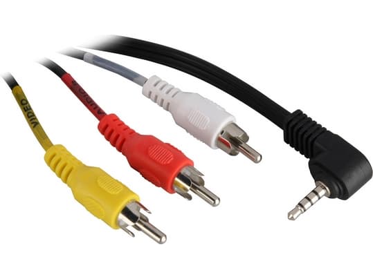 Goobay AVK 199-150 1.5m, 3.5mm, Hankjønn, 3 x RCA, Hankjønn, 1,5 m
