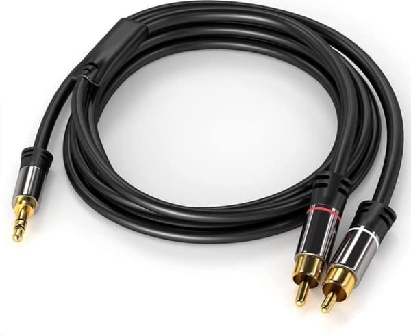 PremiumCord HQ hane kabel stereo Jack 3.5mm-2xCINCH M/M 1.5m