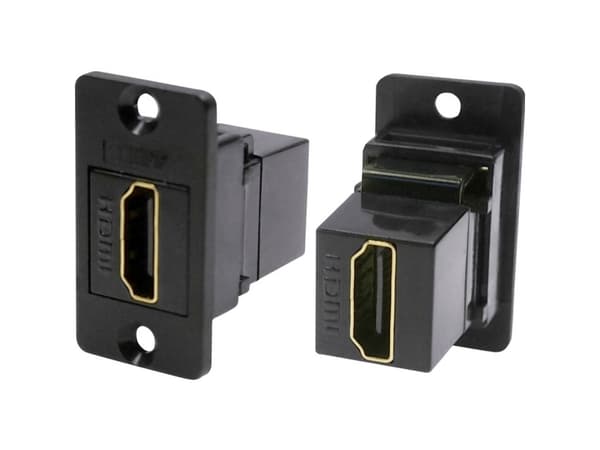 Cliff CP30600GX HDMI-adapter Tilslutning, indbygning Sort 1 stk