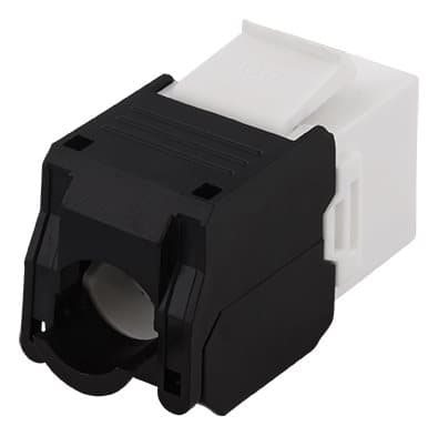 UTP Cat6a keystone connector, "Tool-free"