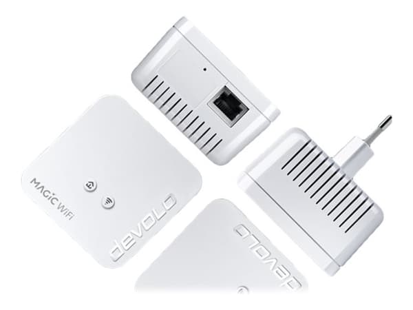 Devolo Magic 1 WiFi mini nettverkssett, 1200 Mbit/s, IEEE 802.11b, IEEE 802.11g, IEEE 802.11n, IEEE 802.3, IEEE 802.3az, IEEE 802.3u, IEEE 802.3x, Ty