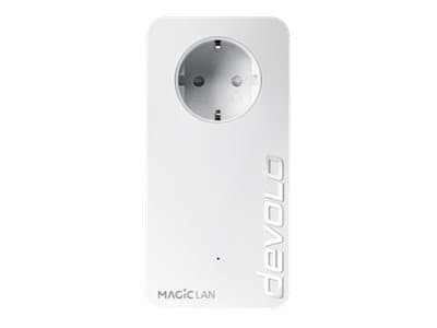 Devolo Magic 2 LAN trippel startsett, 2400 Mbit/s, IEEE 802.1p, IEEE 802.3, IEEE 802.3ab, IEEE 802.3az, IEEE 802.3u, IEEE 802.3x, Type F, Gigabit Mbi