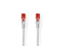 Kabel NEDIS Nätverk UTP Cat6 10m vit