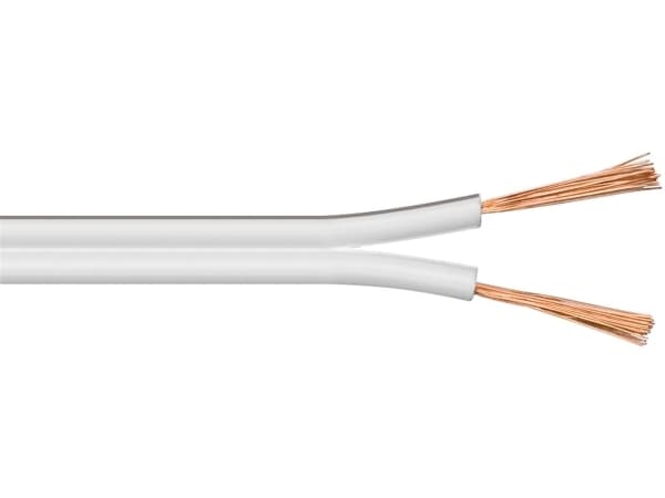 Goobay 15103, Oksygenfritt kobber, 100 m, Hvit
