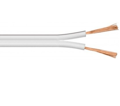 Goobay 15103, Oksygenfritt kobber, 100 m, Hvit