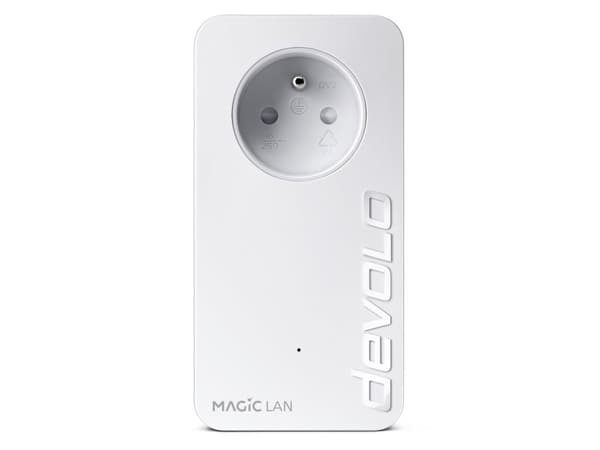Devolo Magic 2 LAN, 2400 Mbit/s, IEEE 802.1p, IEEE 802.3, IEEE 802.3ab, IEEE 802.3u, IEEE 802.3x, Gigabitti Ethernet, 10,100,1000 Mbit/s, 10BASE-T, 1