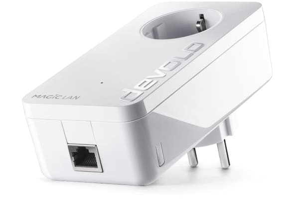 devolo Magic 2 LAN - Starter Kit - brygga - - 1GbE, HomeGrid - vägginsticksbar (paket om 2)