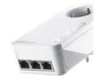 Miniatyrbilde 1 av 4: devolo Magic 2 LAN triple - Starter Kit - bro - - 1GbE, HomeGrid - veggpluggbar