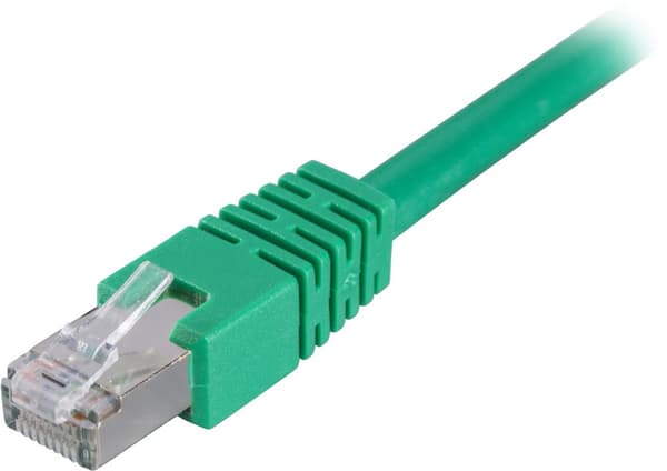 F/UTP Cat6 patch cable 5m, green