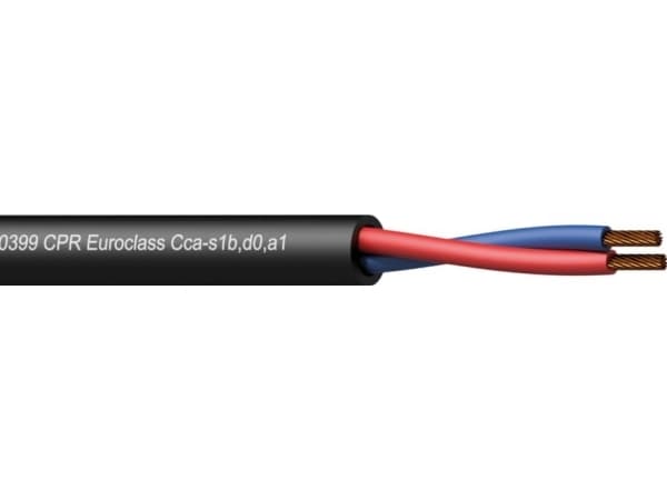PROCAB CLS215-CCA/1, Kopper, 100 m, Sort