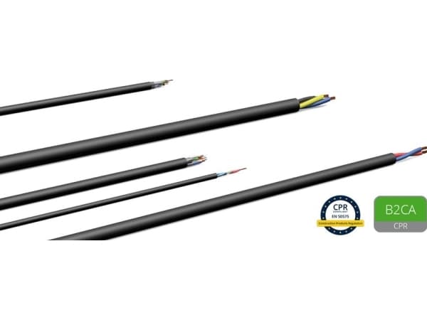 PROCAB CLS225-B2CA/1, 100 m, Sort