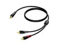 Miniatyrbilde 5 av 5: Procab Classic Series CLA711 - Lydkabel - mini-phone stereo 3.5 mm hann til RCA x 2 hann - 5 m