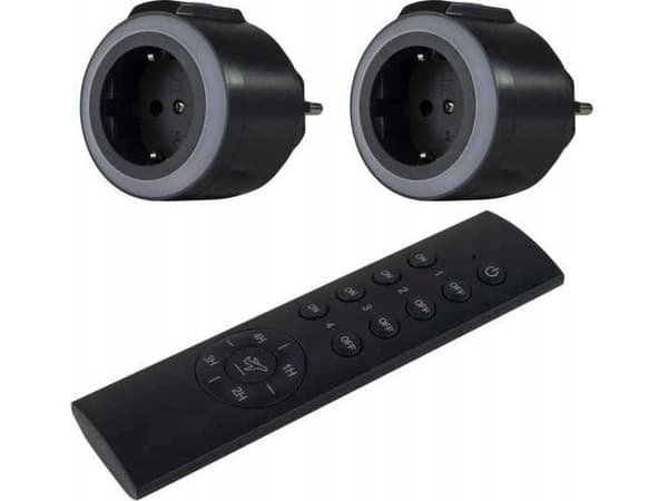 Hub REV Radiobrytersett 2 + 1 COMFORT antrasitt