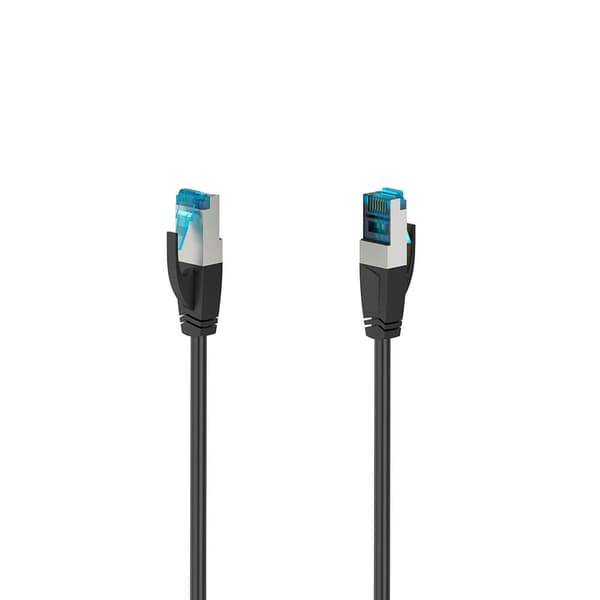 HAMA Cable Network CAT6a S/FTP 0.5m Black
