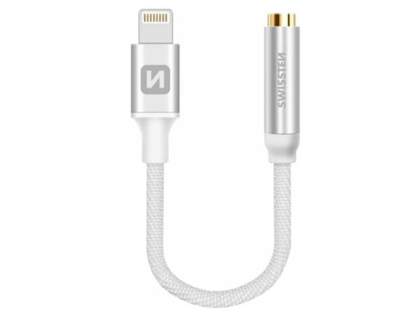 Swissten 73501301, USB C, Hankontakt, Honkontakt, 0,15 m, Vit