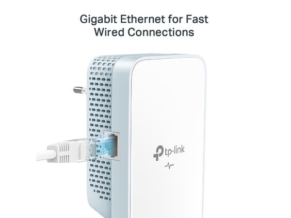 TP-Link - - PowerLine adaptersats - - HomePlug AV (HPAV), HomePlug AV (HPAV) 2.0, IEEE 1901 - vägginsticksbar