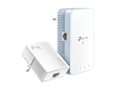 Miniatyrbild 1 av 5: TP-Link - - PowerLine adaptersats - - HomePlug AV (HPAV), HomePlug AV (HPAV) 2.0, IEEE 1901 - vägginsticksbar