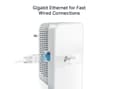 Miniatyrbild 4 av 5: TP-Link - - PowerLine adaptersats - - HomePlug AV (HPAV), HomePlug AV (HPAV) 2.0, IEEE 1901 - vägginsticksbar