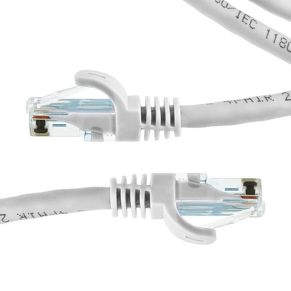 Nätverkskabel 0,1 Meter (10cm) RJ45 Cat6 UTP (hub / switch / router) | CDON