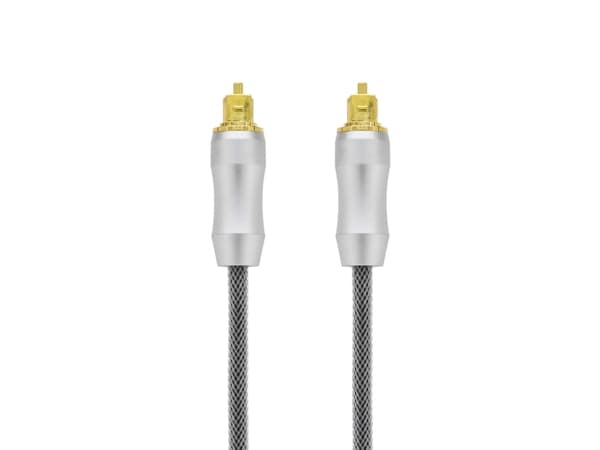 High-end Toslink-kabel DELTACO optisk digital lydkabel, 5m, svart / TOTO-15-K / 00190004