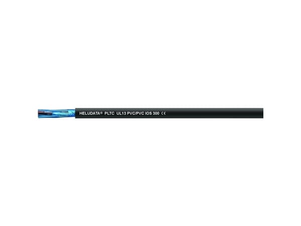 Helukabel 11017150 Instrumentkabel HELUDATA® PLTC UL13 IOS 300 2 x 2 x 0.823 mm² Sort 100 m