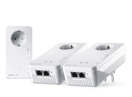 devolo Magic 2 WiFi - Multiroom Kit - bro - - Dobbeltbånd - veggpluggbar Hvit