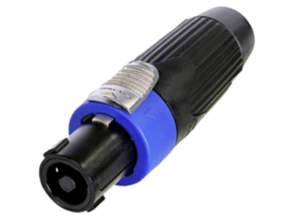 Neutrik NLT4FXXBAG Stik Sort/blå 1 stk