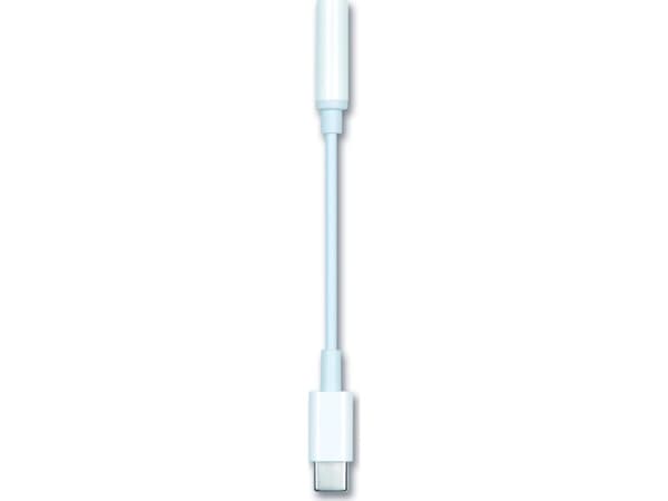 2GO 797008, 3.5mm, Hankjønn, USB Type-C, Hankjønn, 0,1 m, Hvit