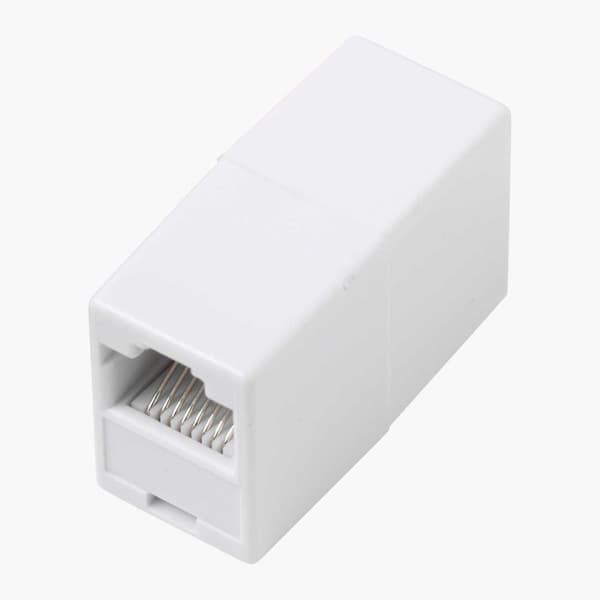 2stk RJ45 Skjøtekontakt - Koble sammen nettverkskabler & forleng