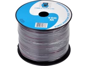 Cabletech kabel hoved 2x0,20 100m (KAB0352)