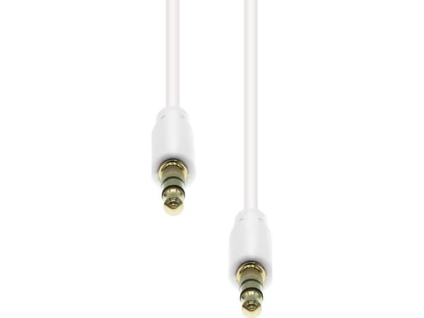 Kabel ProXtend Mini-Jack 3-Pin Slim Cable M-M White 1.5M