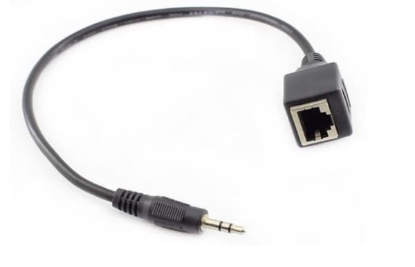 *Mini Jack - RJ45 adapter