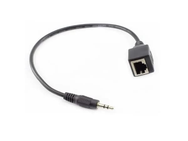 *Mini Jack - RJ45 adapter