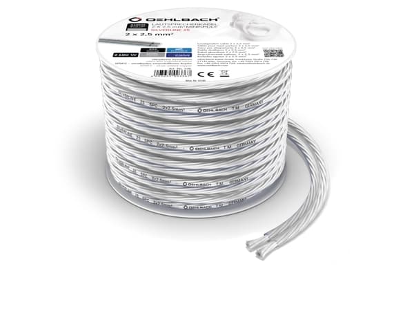 OEHLBACH D1C335, Syrefri koppar, 4 m, Transparent