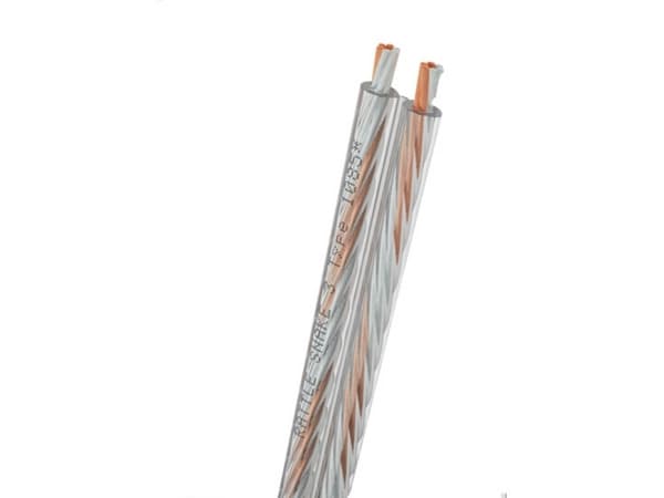 OEHLBACH Kaiutinkaapeli 2 x 3 mm² Läpinäkyvä D1C351 1 kpl, Oxygenfri kobber, 4 m, Läpinäkyvä