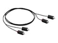 Miniatyrbilde 1 av 2: Sonos - Lydkabel - RCA x 2 hann til RCA x 2 hann - svart - for Sonos Amp, Port