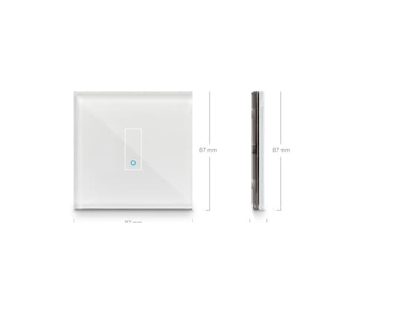 Iotty Smart Switch Base (enkeltgjeng) - lag din egen smarte bryter