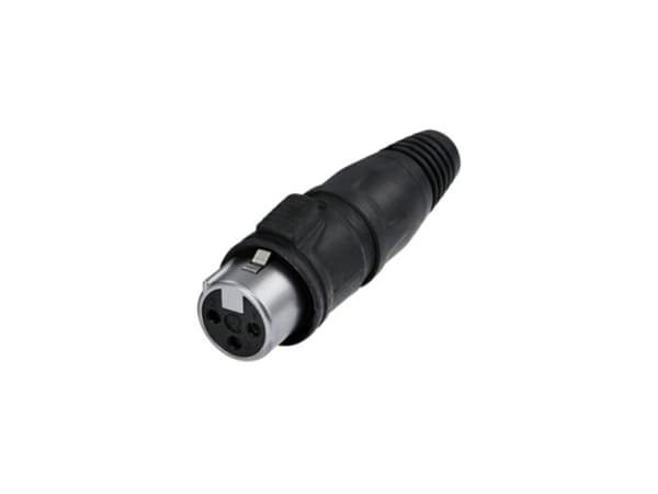 Rean AV RCX3F-Z-000-1 XLR-stik Tilslutning, lige Poltal: 3 1 stk