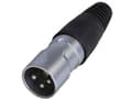 Miniatyrbilde 1 av 2: Rean AV RCX3M-Z-002-1 XLR-stik Stik, lige Poltal: 3 1 stk