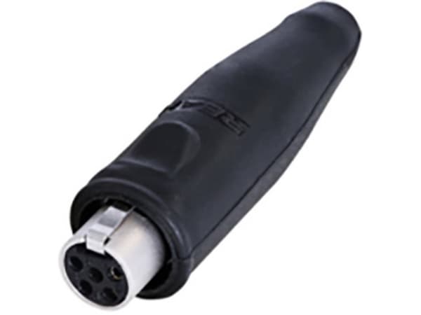 Rean RT5FC-B-W XLR-kontakt Anslutning, infälld Antal poler: 5 1 st