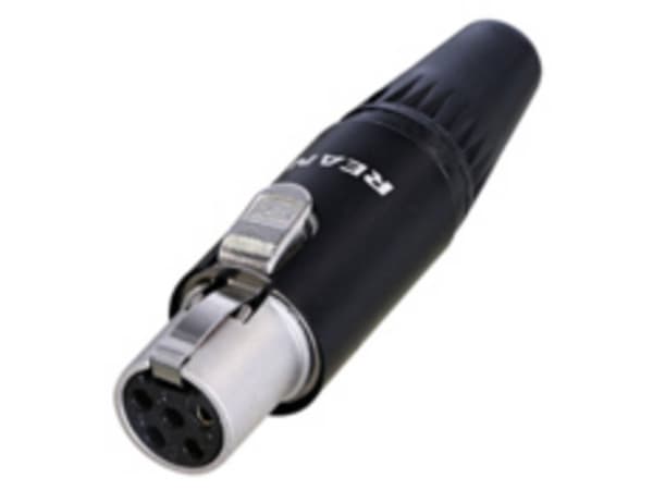 Rean RT5FC-B-W XLR-kontakt Anslutning, infälld Antal poler: 5 1 st