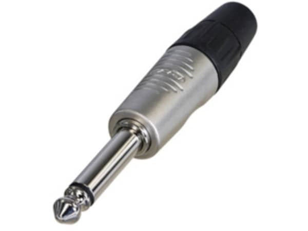 Rean RP2C-B Jack 6,35 mm kontakt Antal poler: 2 1 st